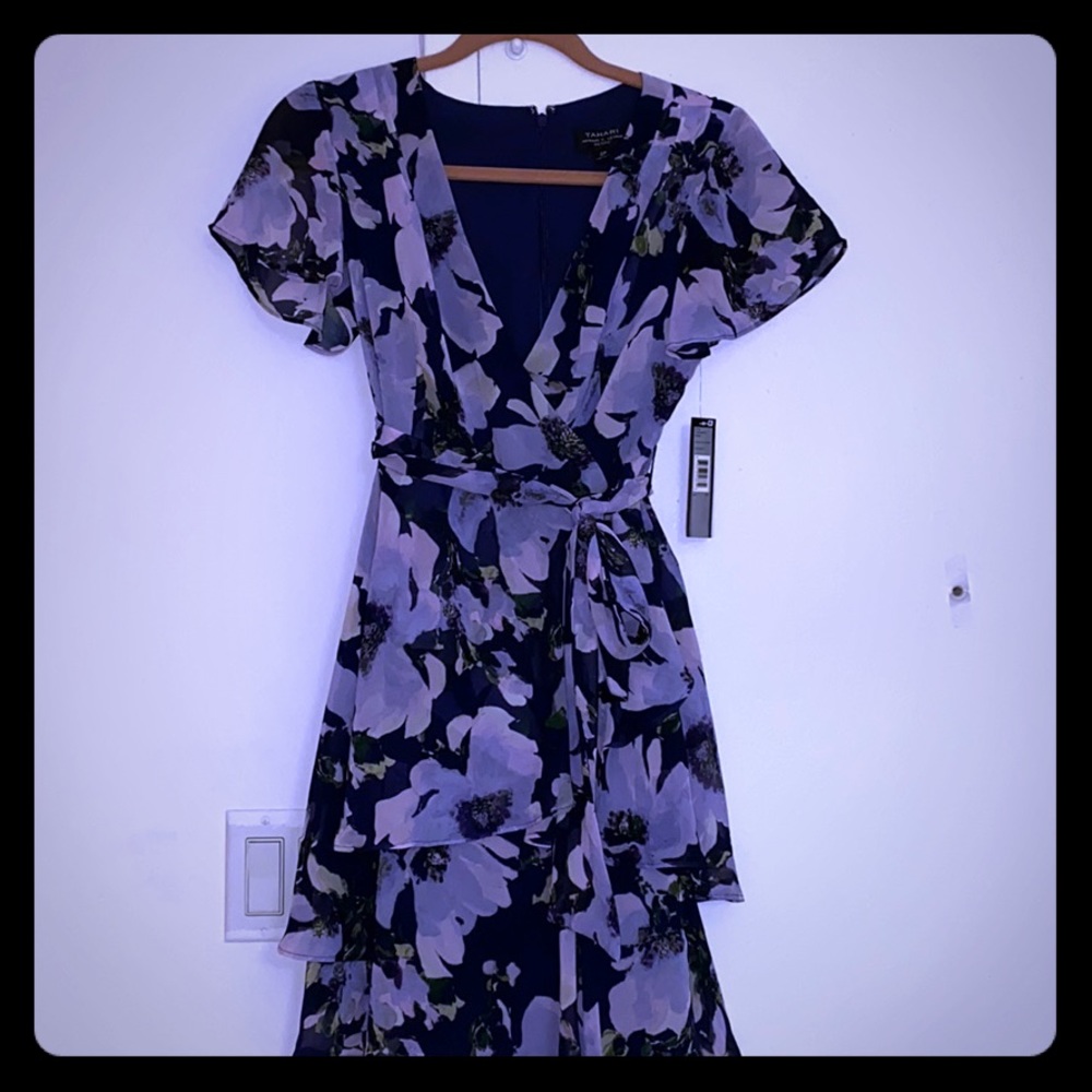 Tahari flower dress